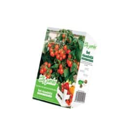 Set răsadniță mică – Tomate de balcon portocalie